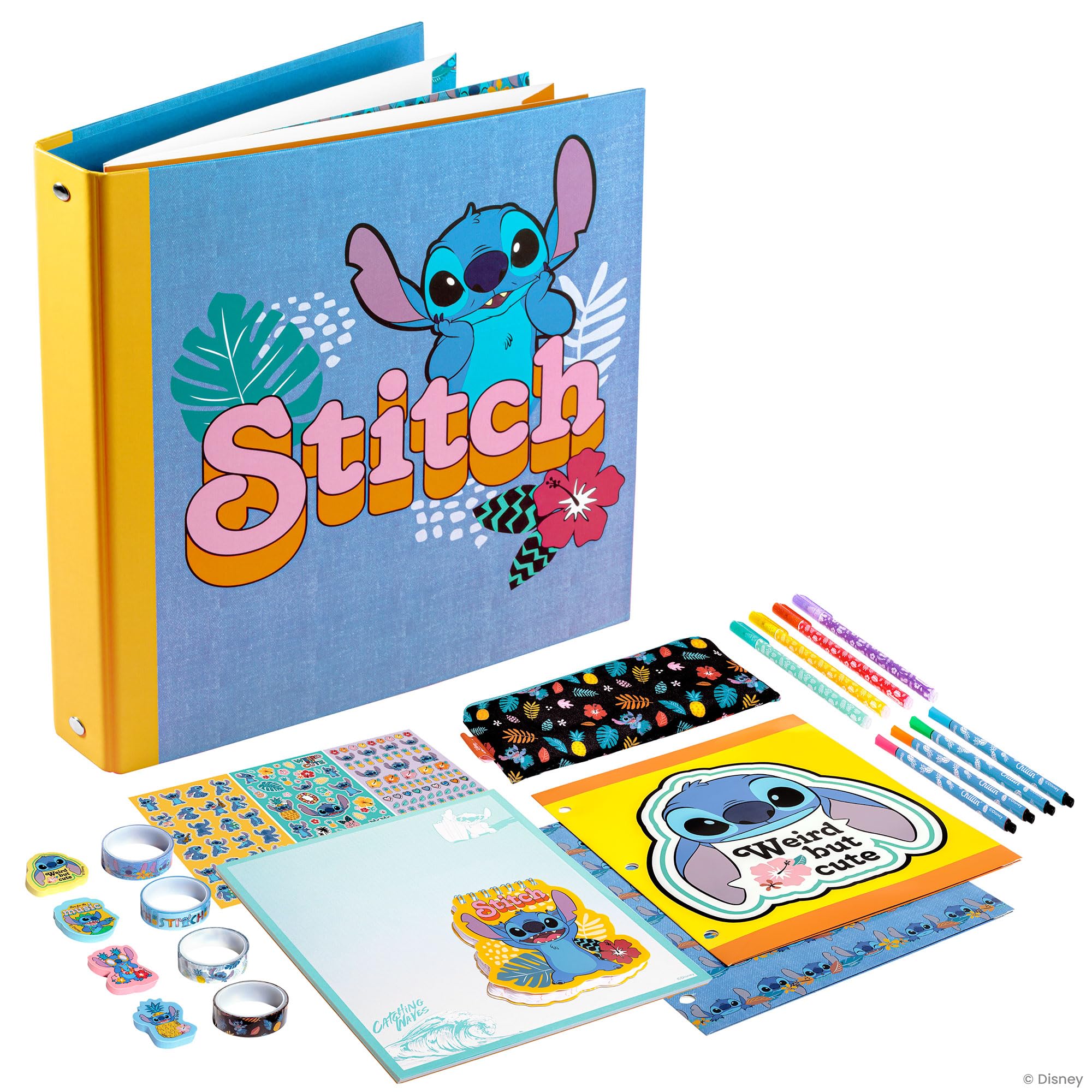 Amazon.com: Fashion Angels Disney's Stitch 3-Ring Binder